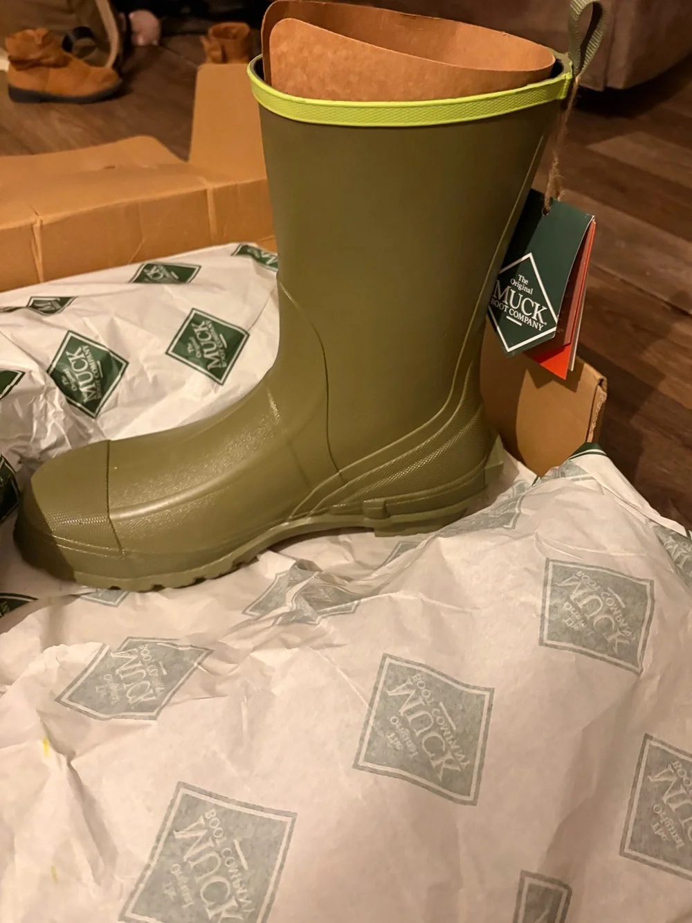 Muck Men’s Harvester mid rubber boot